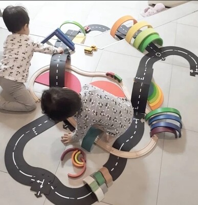 Rubber roads , ready to to play !
