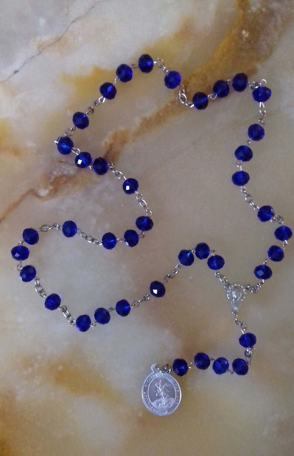 St Michael Chaplet - Royal Blue
