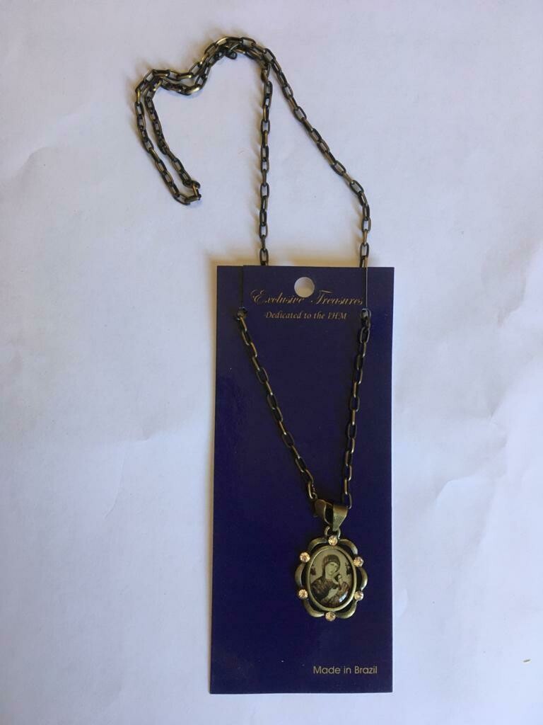 Necklace with Our Lady of Perpetual Help
