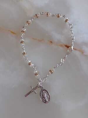 Twin Bead Coronet Bracelet