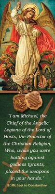 St Michael Medal with free bookmark