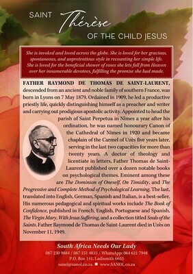 St Therese of the Child Jesus