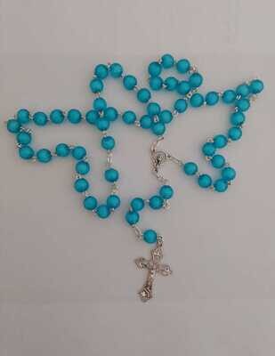 Ocean Blue Rosary