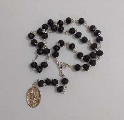 St Michael Chaplet - Black