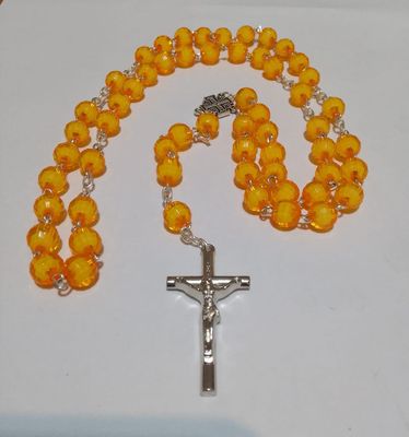 Orange Rosary