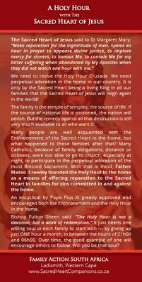 A Holy Hour with the Sacred Heart of Jesus