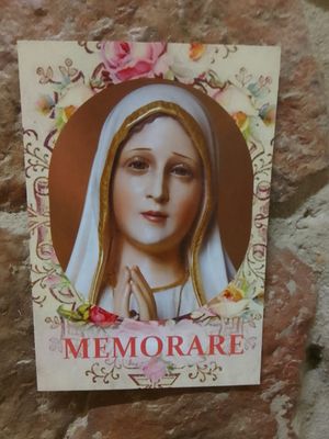 The Memorare - Prayer Card