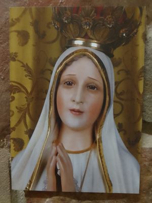 Three Hail Marys Prayer Card