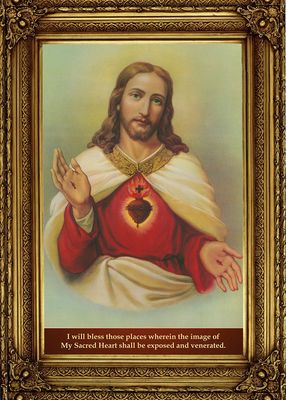 Sacred Heart Holy Hour A4 Poster