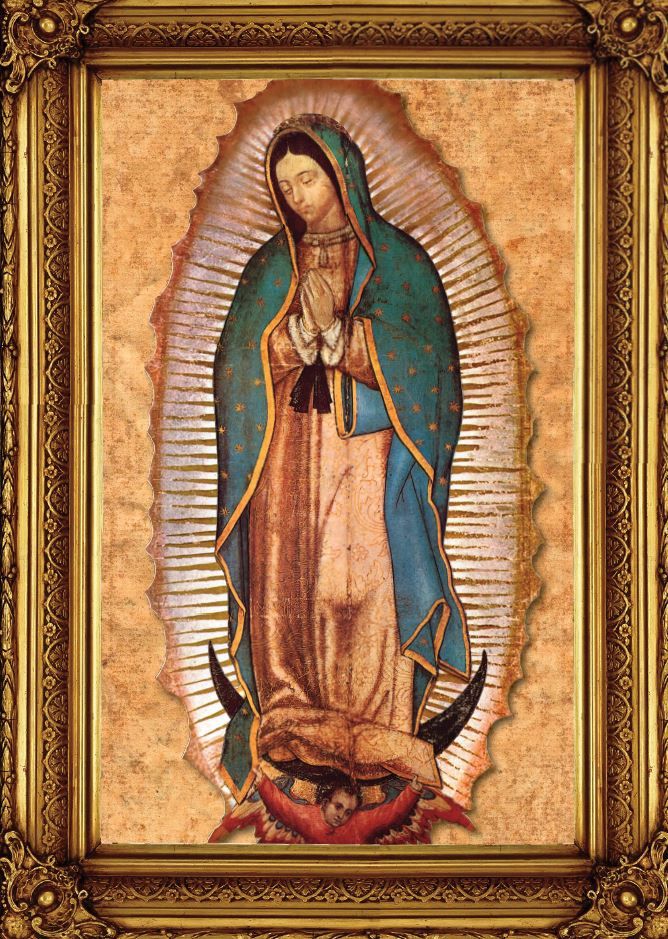 Our Lady of Guadalupe A4 Picture
