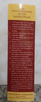 Twelve Promises bookmark