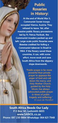 Why a Public Rosary Crusade Booklet