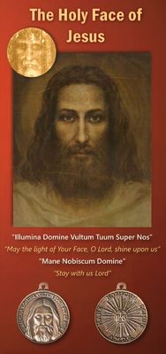 Holy Face of Jesus Medal & Brochure