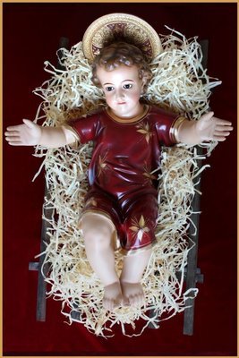 Infant Jesus Large 55cm in Manger