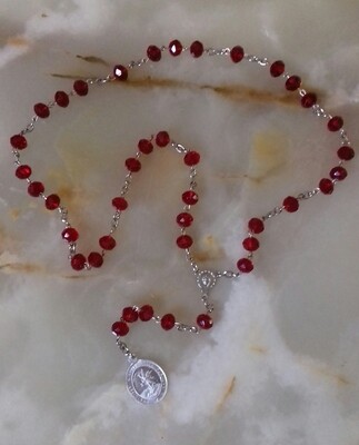St Michael Chaplet - Red