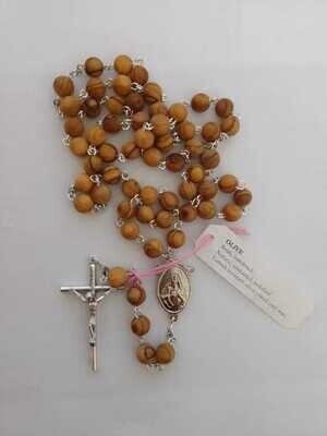 Olive Wood Rosary