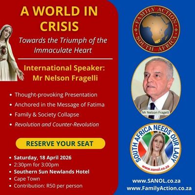 Event - A World in Crisis – Is There Hope?
