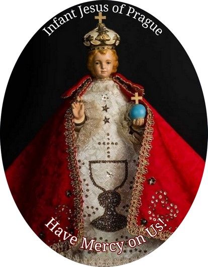 Fatima / Infant of Prague Keyring Medallion