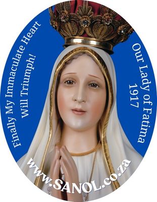 Fatima / St Joseph Keyring Medallion