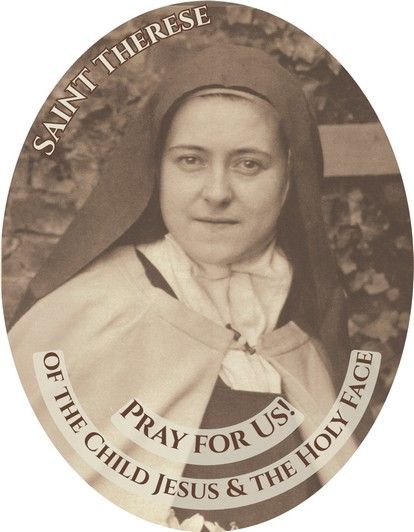 Fatima / St Therese Keyring Medallion