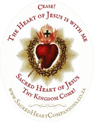 Sacred Heart of Jesus Keyring Medallion