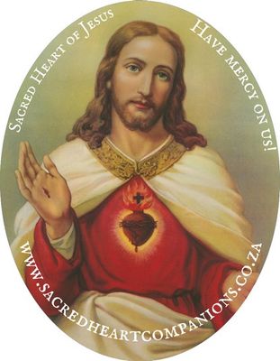Sacred Heart of Jesus Keyring Medallion