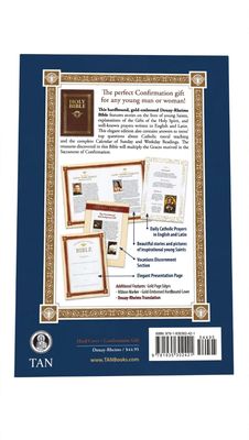 HOLY BIBLE - Confirmation Gift Edition - Catholic Bible