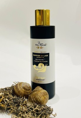 Šampon za lase in lasišče s polžjim ekstraktom Heliroyal plus 200 ml
