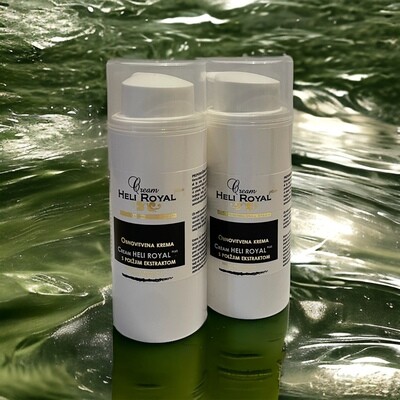 Polžja naravna krema HELIROYAL PLUS, paket 2x 100 ml Airless