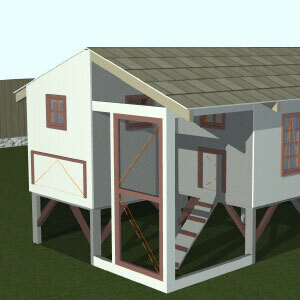 Chicken Coop Plans for 20 Chickens
