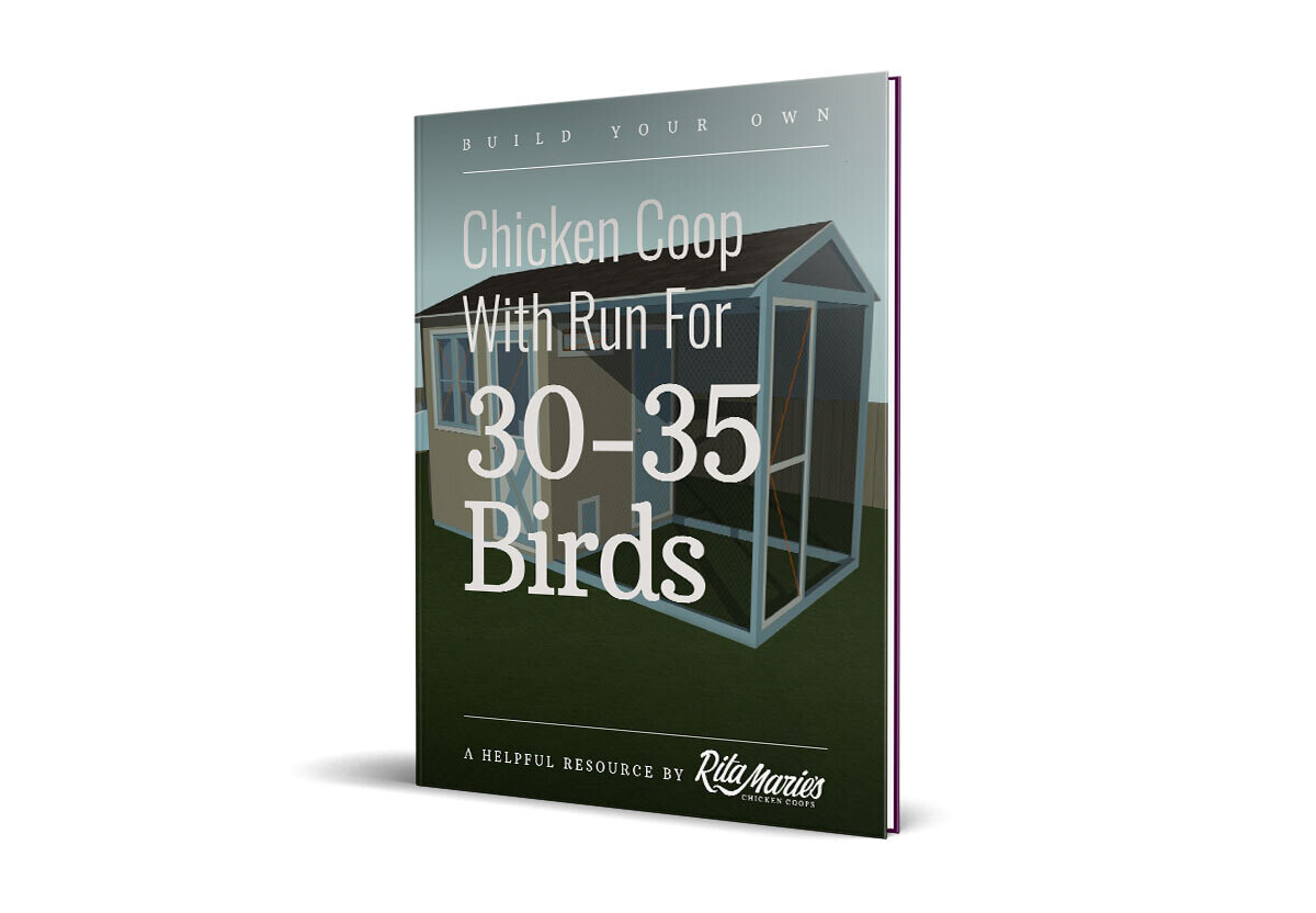 Chicken Coop Plans for 30-35 Chickens (PDF)