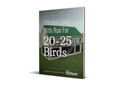 Chicken Barn Plans for 20-25 Chickens (PDF)