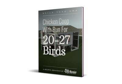 Chicken Condo Plans for 20-27 Chickens (PDF)