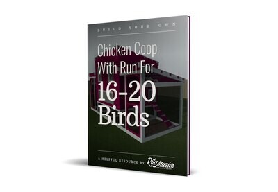 Chicken Condo Plans for 16-20 Chickens (PDF)