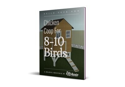 Chicken House Plans for 8-10 Chickens (PDF)
