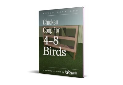 Chicken House Plans for 4-8 Chickens (PDF)