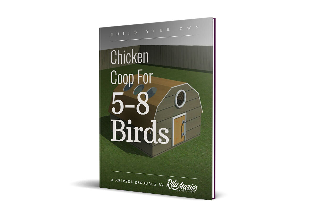 Chicken Barn Plans for 5-8 Chickens (PDF)