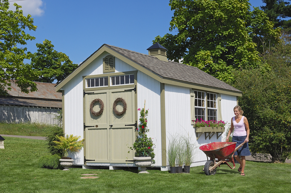 8x16 Williamsburg Colonial Shed