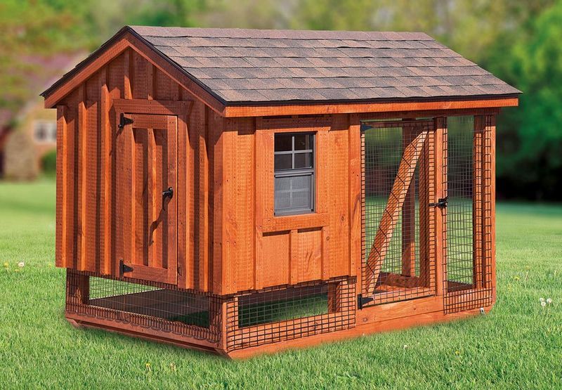 IHS A-Frame 5x7 Combo Coop