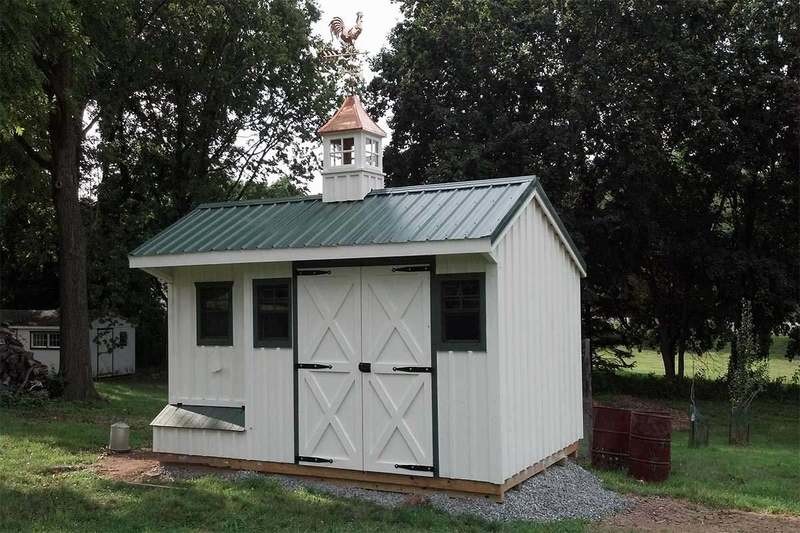 Classic 10x16 Quaker Coop Shed