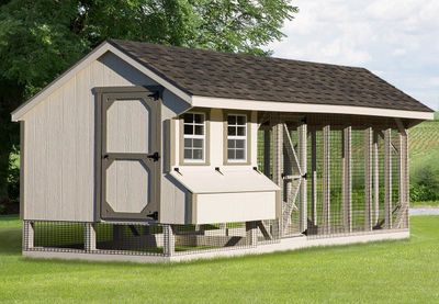 IHS Quaker 7x20 Combo Coop IHS Quaker 7x20 Combo Coop