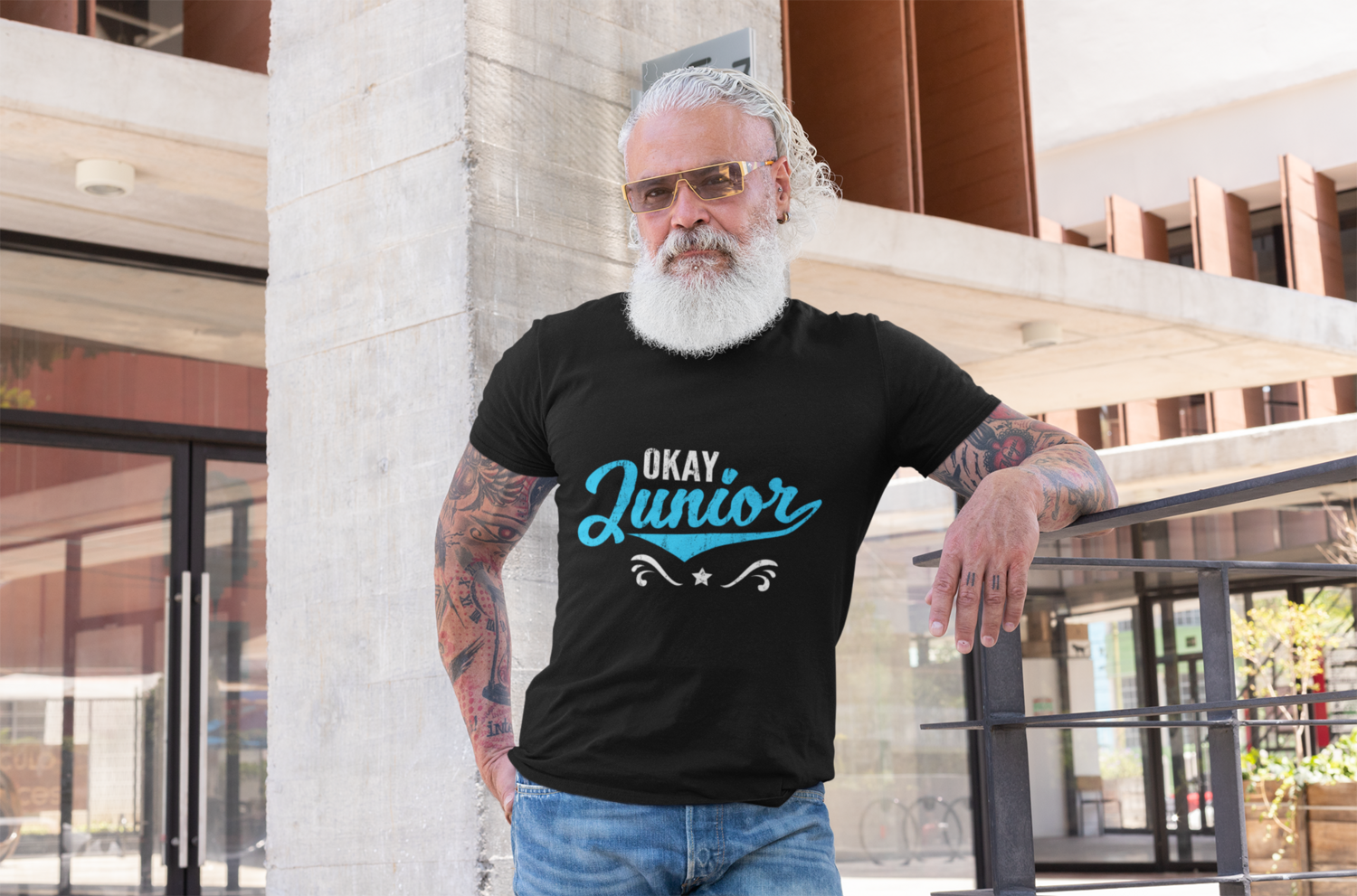 &quot;Okay Junior&quot; Short-Sleeve Unisex T-Shirt