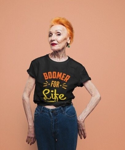 &quot;Boomer for Life&quot; Short-Sleeve Unisex T-Shirt