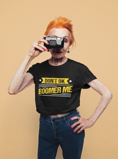 &quot;Don&#39;t Ok Boomer Me&quot; Short-Sleeve Unisex T-Shirt