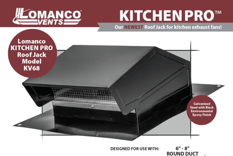 Kitchen PRO™ Roof Jack