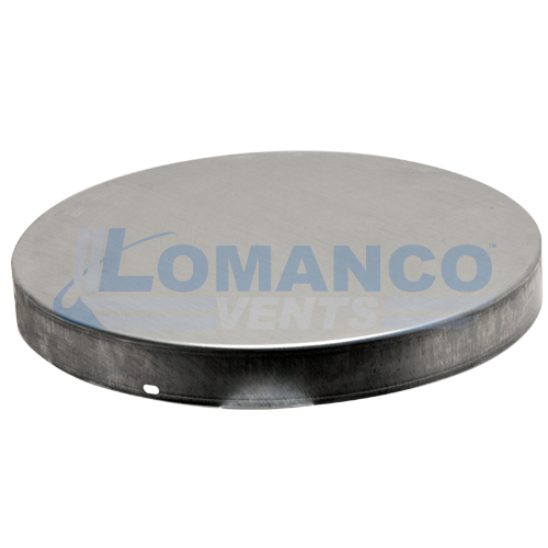 12" Aluminum Turbine Hurricane Cap