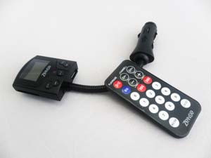 TRANSMISOR FM PARA AUTO CON CUELLO DE GANSO