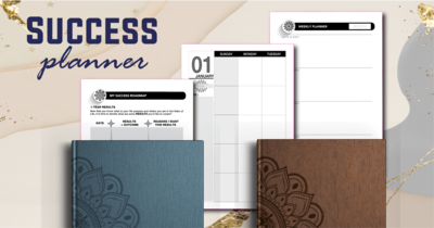Success Planner - Two Planners (Undated Planner)