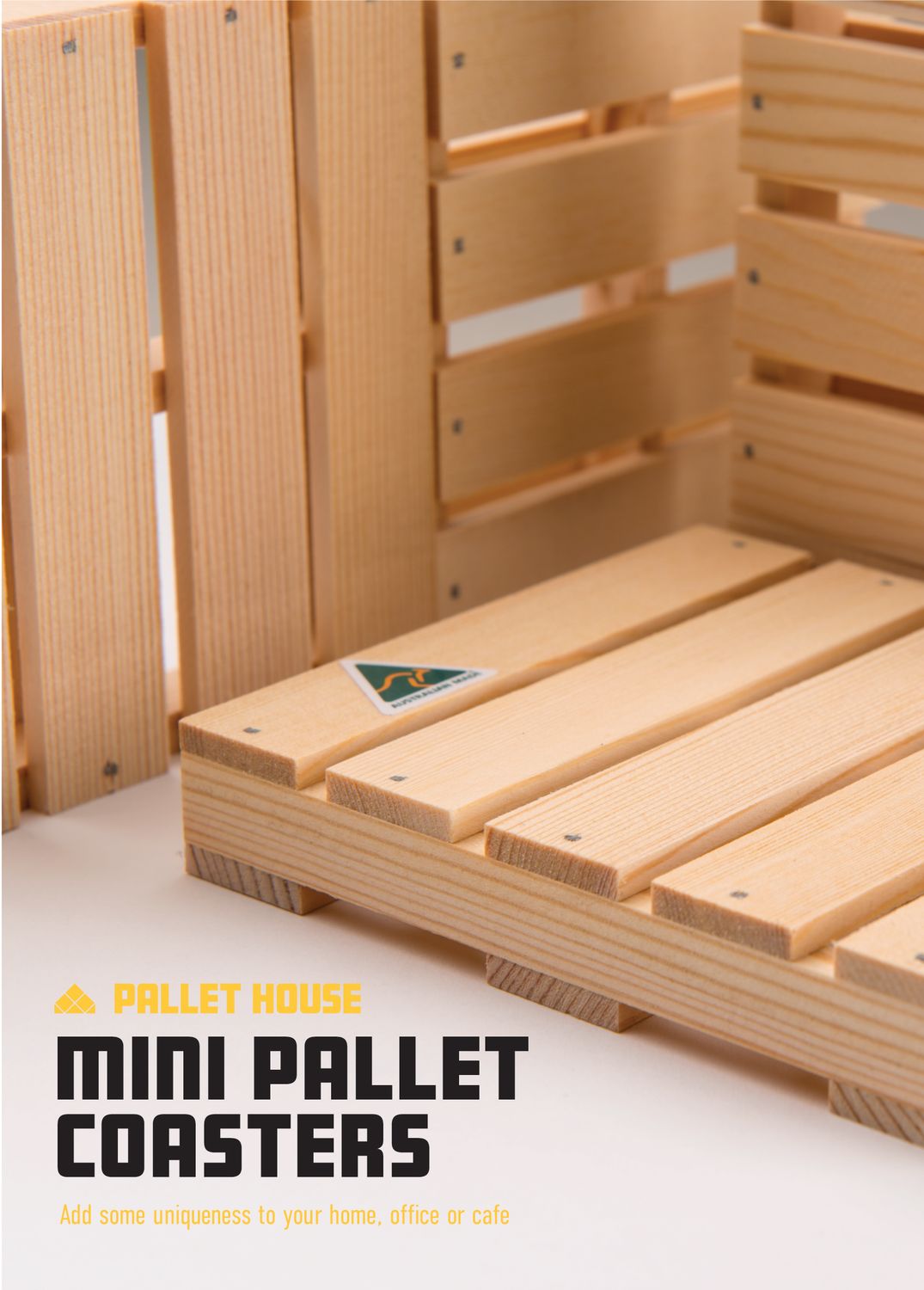 Corporation gift-custom engraving mini pallets