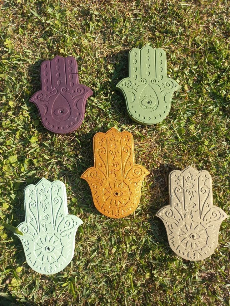 Hamsa Incense Holders